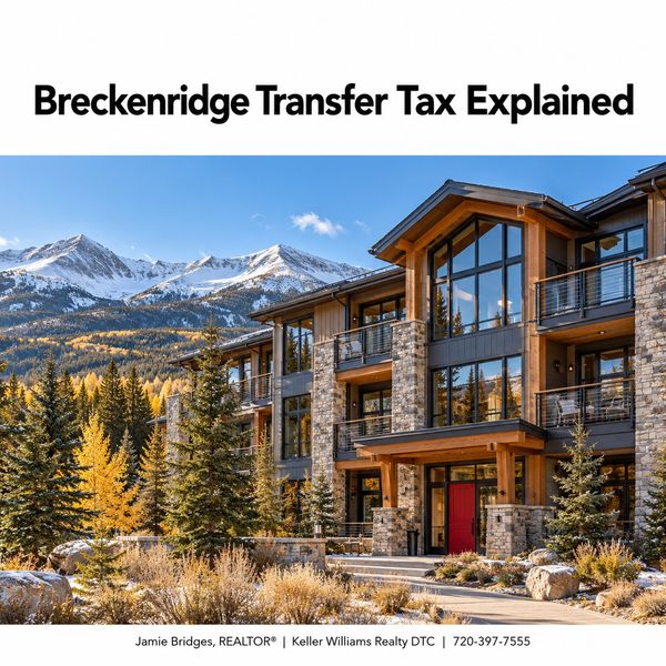 Breckenridge Real Estate Transfer Tax: What It Costs &hellip;