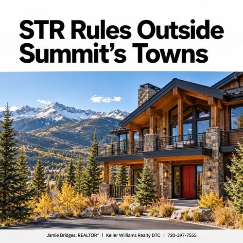 Summit County Short-Term Rental Rules Outside the Towns: Keystone, Copper, and Unincorporated Areas