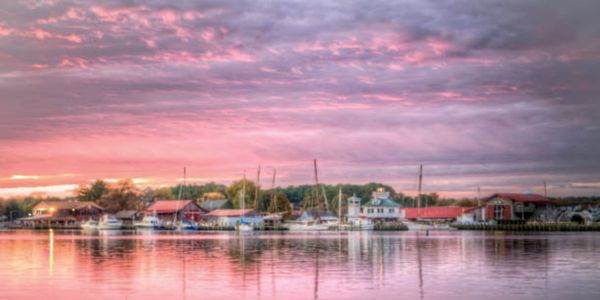 The Miles River, Saint Michaels Maryland