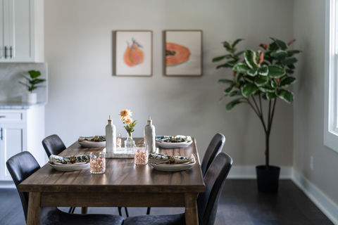 dining area close up