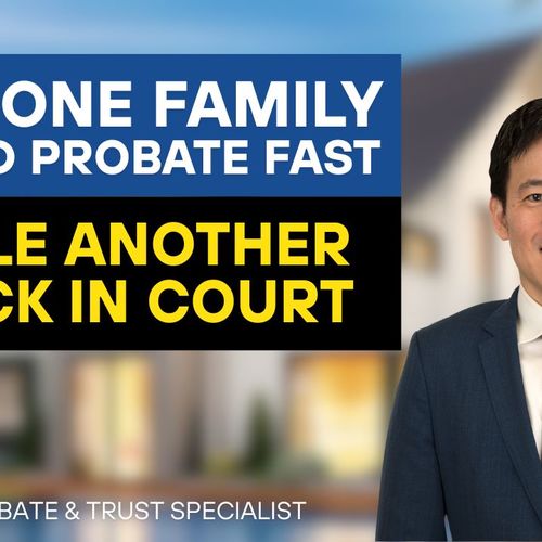 Why one owner sold probate fast while another got stucked in court