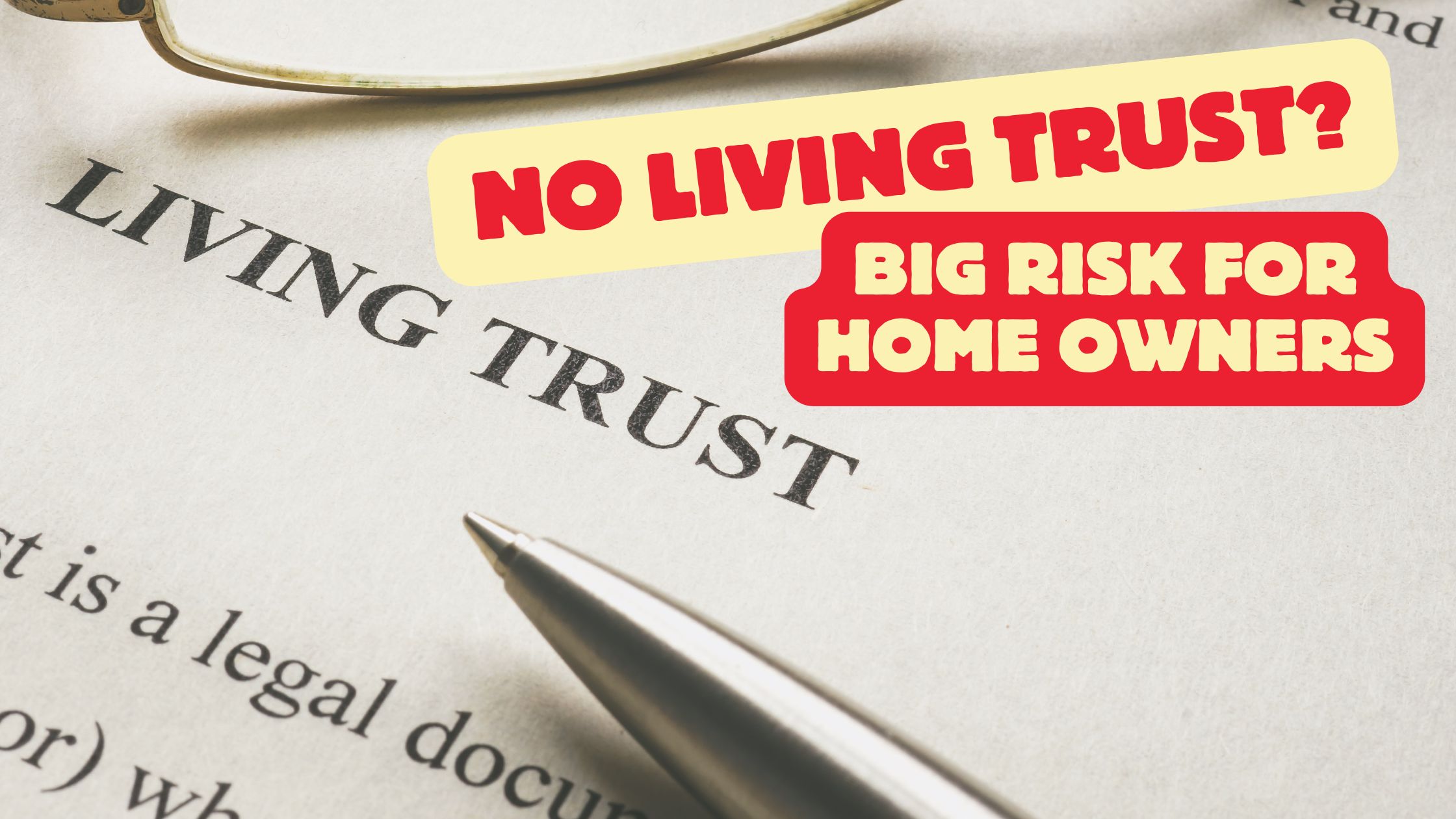 No Living Trust