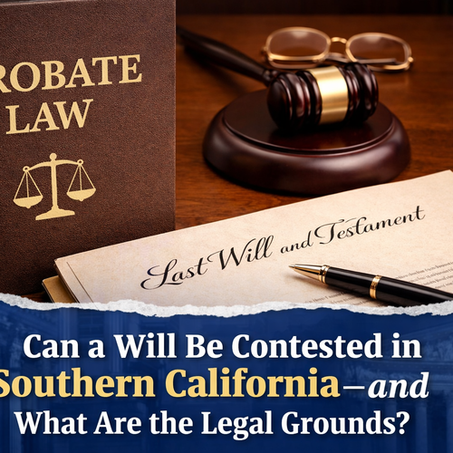 Can a Will Be Contested in Southern California and What Are the Legal Grounds?