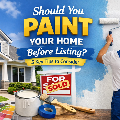 Should You Paint Your Home Before Listing? 5 Key Factors to Consider
