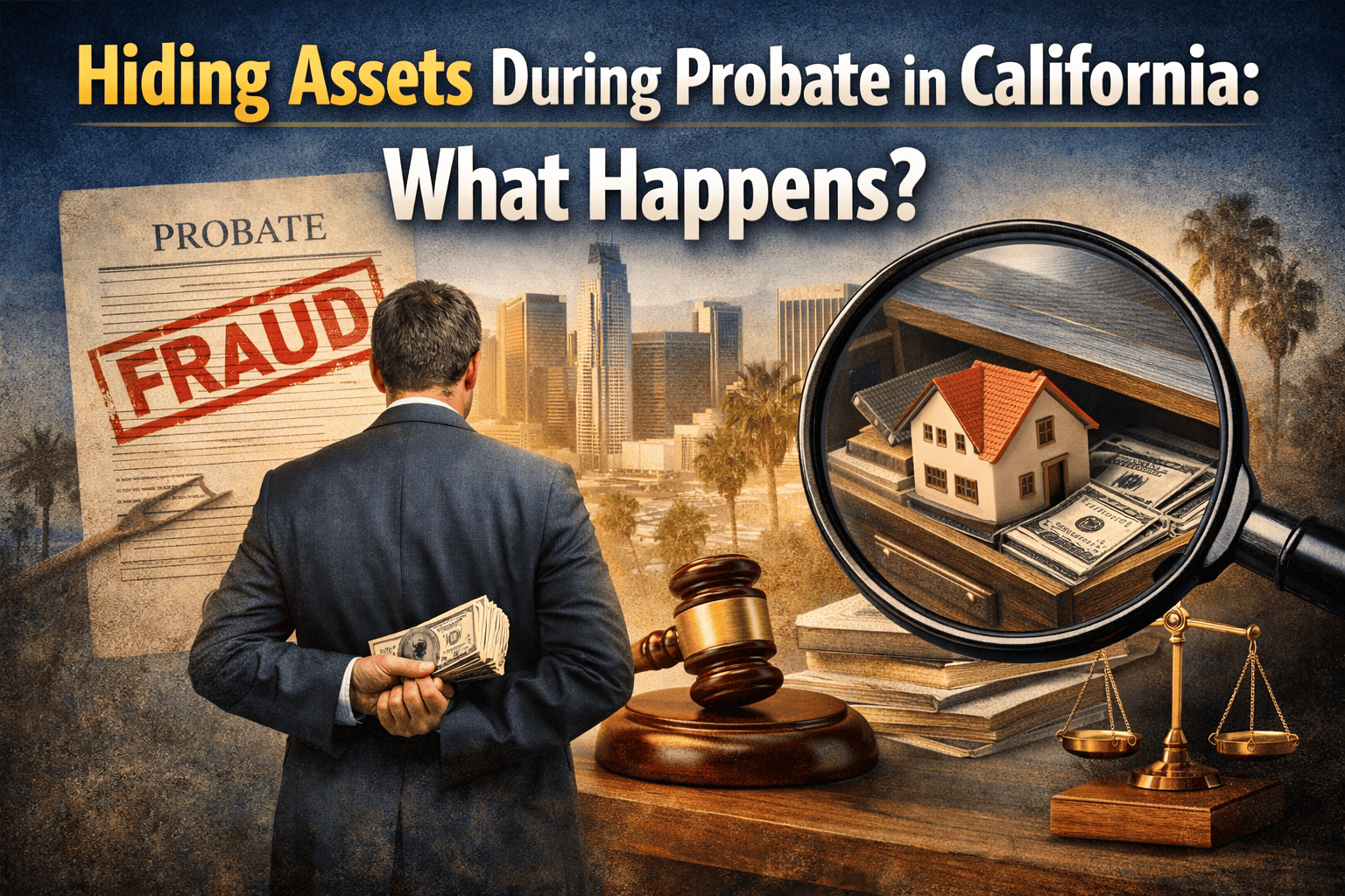 What Happens If Someone Hides Assets During Probate in California