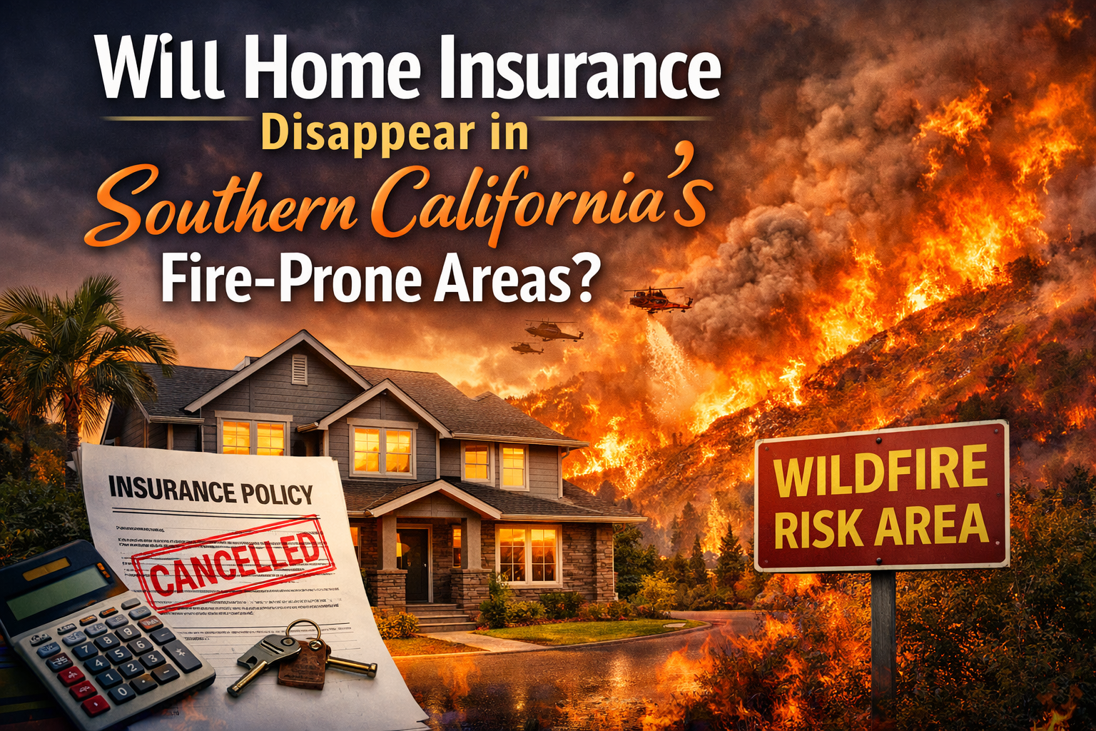 Will Home Insurance Become Impossible to Get in Southern California’s Fire-Prone Areas