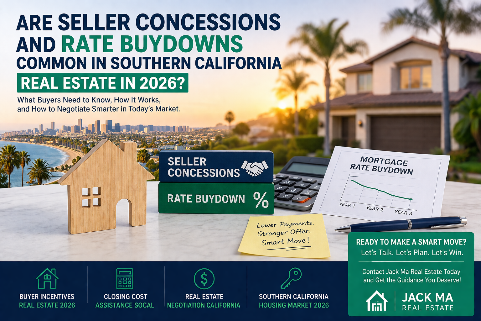 Are Seller Concessions and Rate Buydowns Common in Southern California Real Estate in 2026