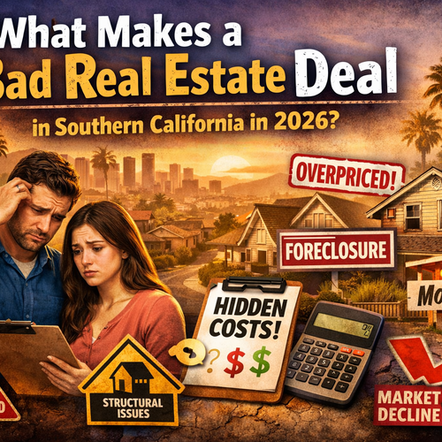 What Makes a Bad Real Estate Deal in Southern California in 2026?