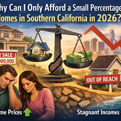 Why Can I Only Afford a Small Percentage of Homes in Southern California in 2026?