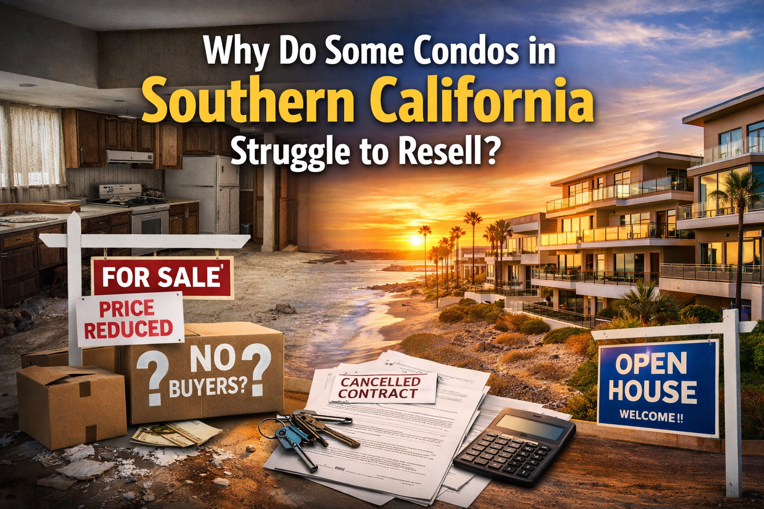 Why Do Some Condos in Southern California Struggle to Resell