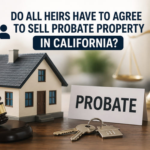 Do All Heirs Have to Agree to Sell Probate Property in California?
