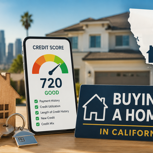 How Do Credit Score Ratings Affect Your Ability to Buy a Home in California?