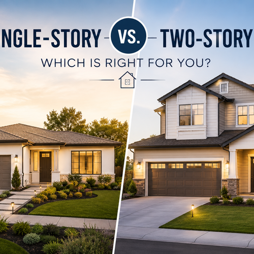 Single Story vs Two Story Homes: Which Is Right for You?