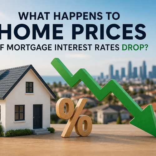 What Happens to Home Prices If Mortgage Interest Rates Drop?