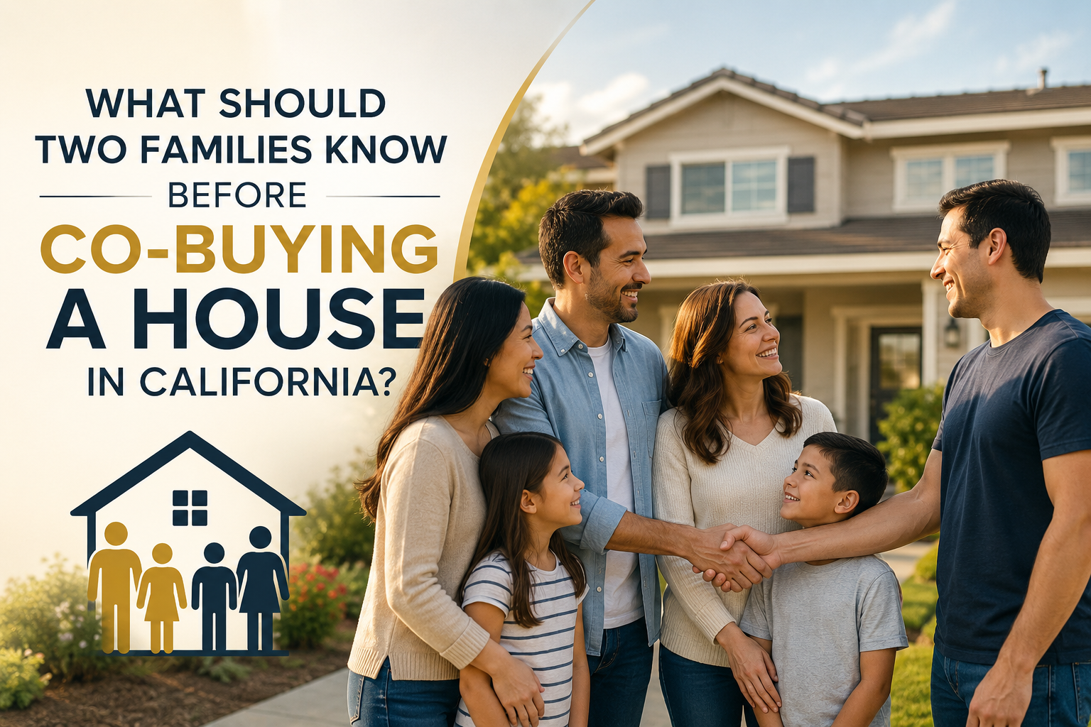 What Should Two Families Know Before Co-Buying a House in California