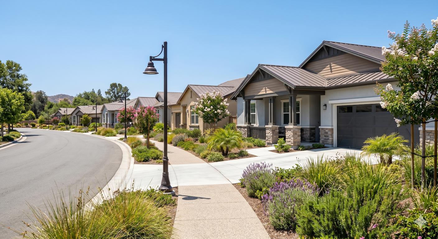 La Floresta master-planned 55+ community in Brea, California