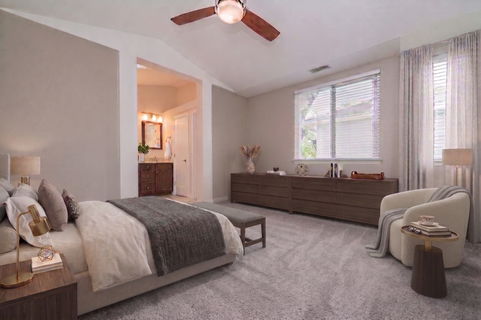 staged mstrbedroom