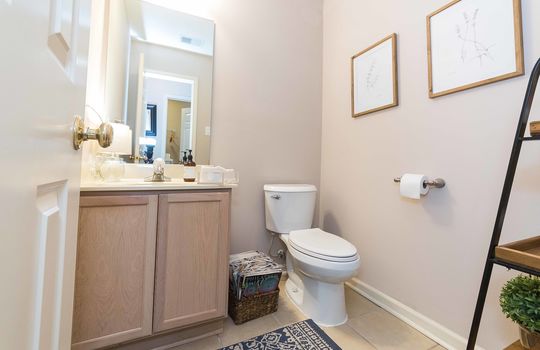 Hall bath