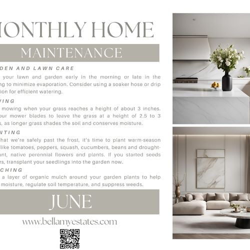 June Home Maintenance Tips 🛠️💡🏡