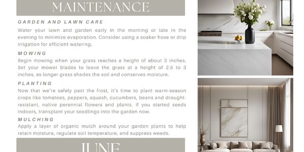 June Home Maintenance Tips 🛠️💡🏡