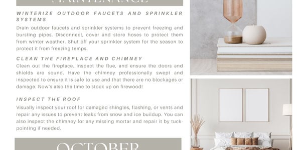 October Home Maintenance Tips 🛠️💡🏡