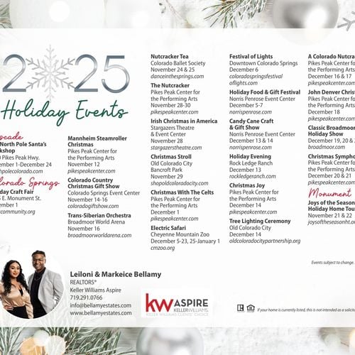 2025 Colorado Holiday Events 🎄✨