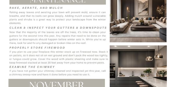 November Home Maintenance Tips 🛠️💡🏡