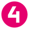 4 pink icon