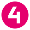 4 pink icon