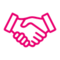 1 handshake icon