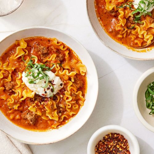 Lasagna Soup
