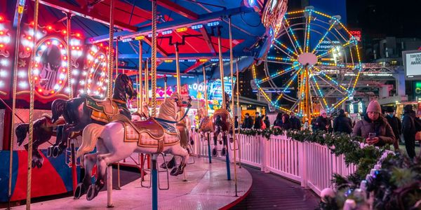 Winter Glow at Sankofa Square