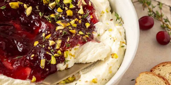 Cranberry Whipped Feta Dip