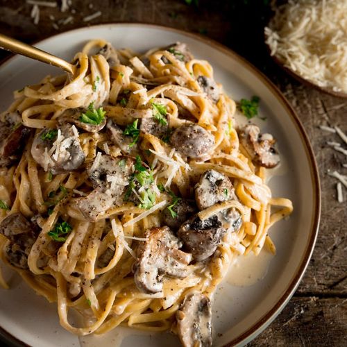 Creamy Mushroom Pasta