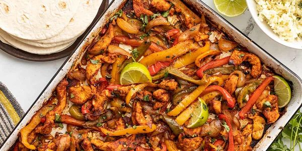 Sheet Pan Chicken Fajitas