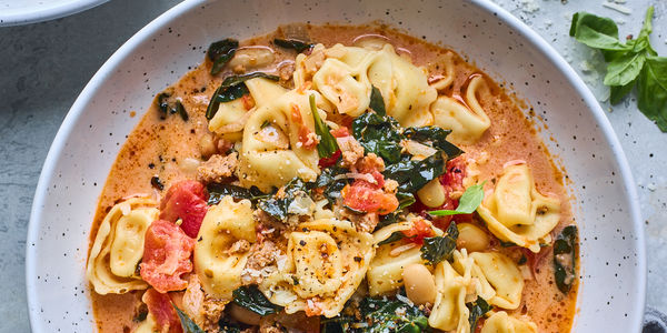 Creamy Tortellini Soup