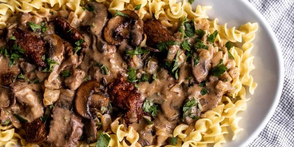 Beef Stroganoff