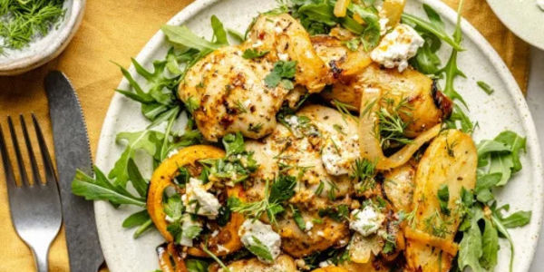 Sheet Pan Herby Lemon Garlic Chicken and Potatoes
