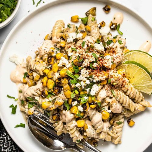 Mexican Street Corn Pasta Salad