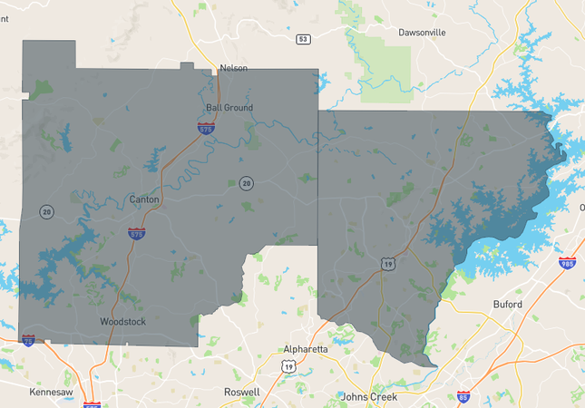 Cherokee & Forsyth Counties