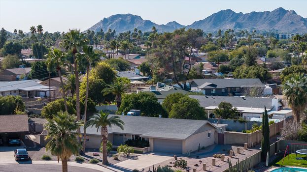 11216 N 39TH PL aerial view