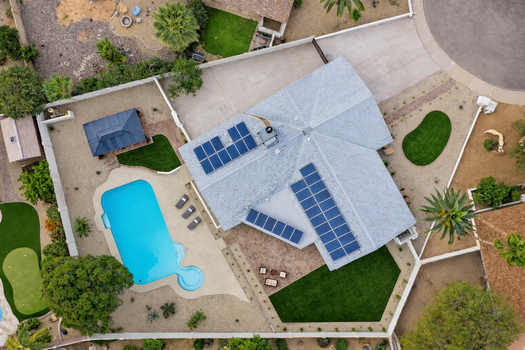 5819 E Redfield RD aerial