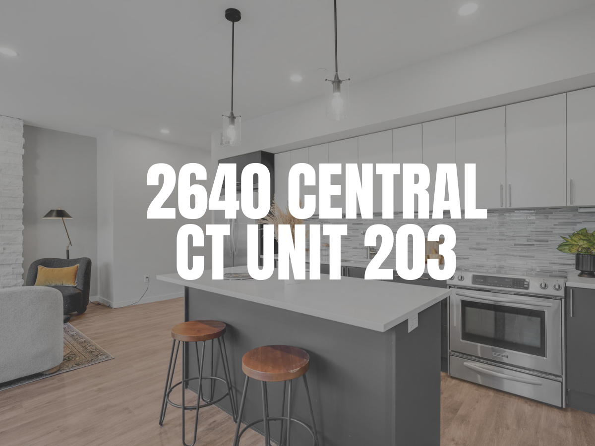 2640 Central Ct Unit 203 Denver C0 80211 LoHi Denver condos for sale, LoHi investment property, FORM Denver 1