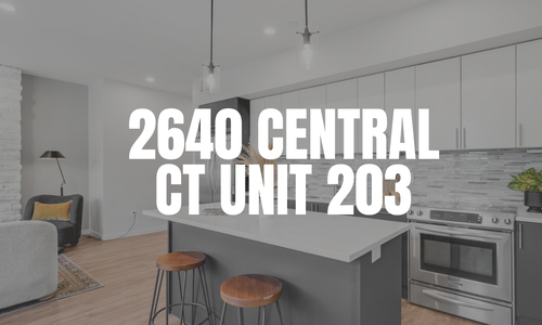 2640 Central Ct Unit 203 Denver CO 80211