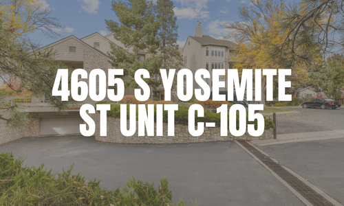 4605 S Yosemite St Unit C105 Denver CO &hellip;