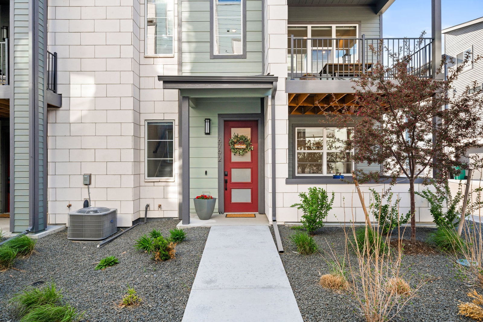 Modern craftsman home exterior in the Berkeley neighborhood of Denver