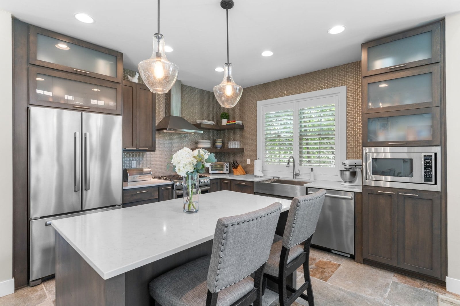 Updated kitchen in a Berkeley Denver home