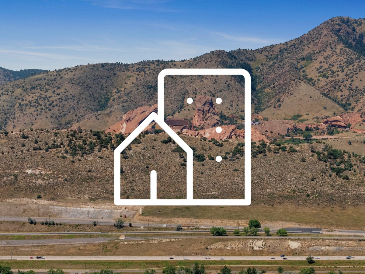 Colorado foothills and red rock formations west of Denver, the outdoor trade for San Diego transplants