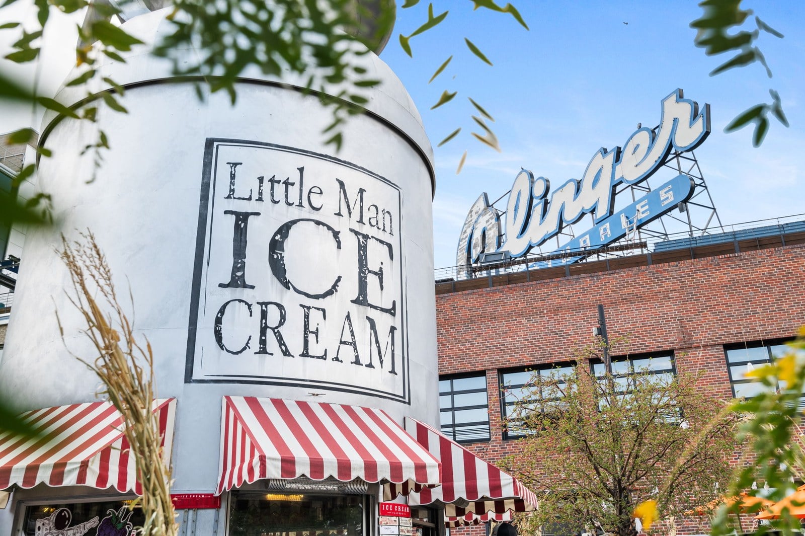 Walkable neighborhood ice cream shop near Sloan's Lake in Denver, Colorado