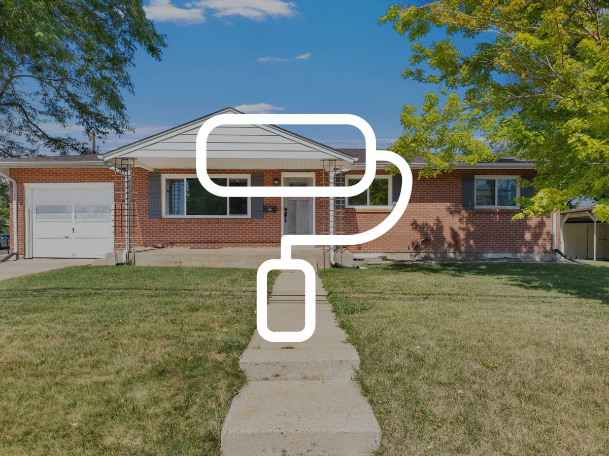 Mid-century brick ranch home in Applewood, Colorado, illustrating which updates add the most value before selling
